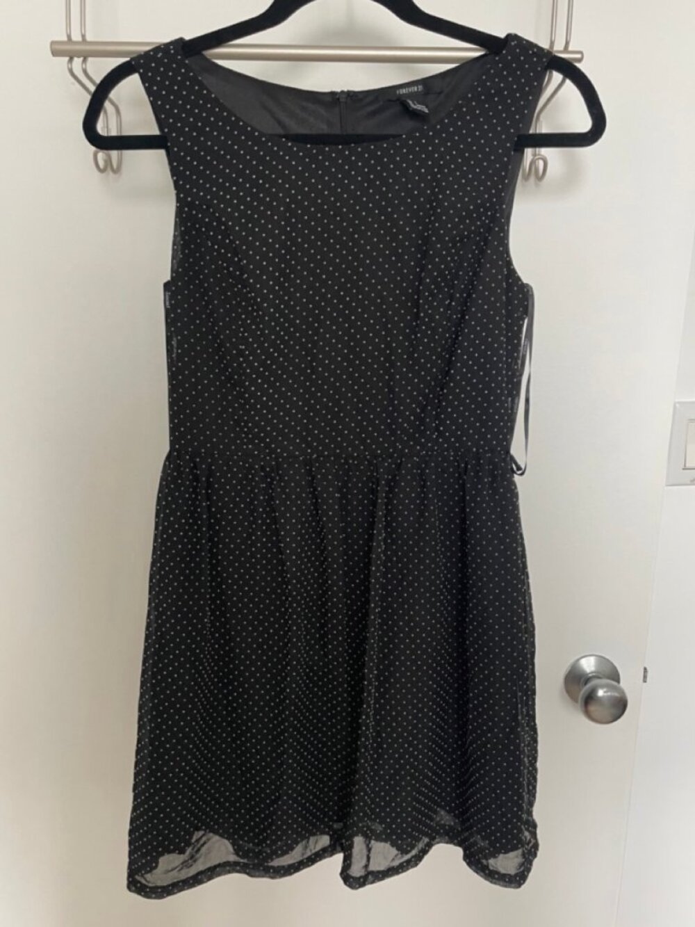 Forever 21 swiss dot mini dress
